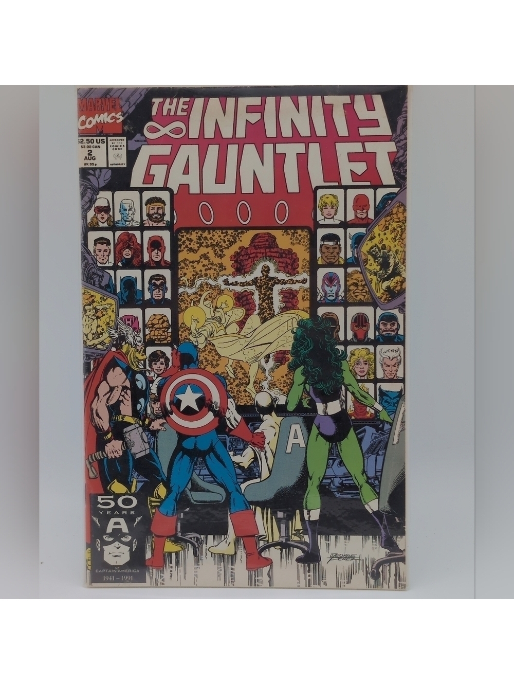 Marvel Comics The Infinity Gauntlet #2 (1991) - Jim Starlin & George Perez Cover